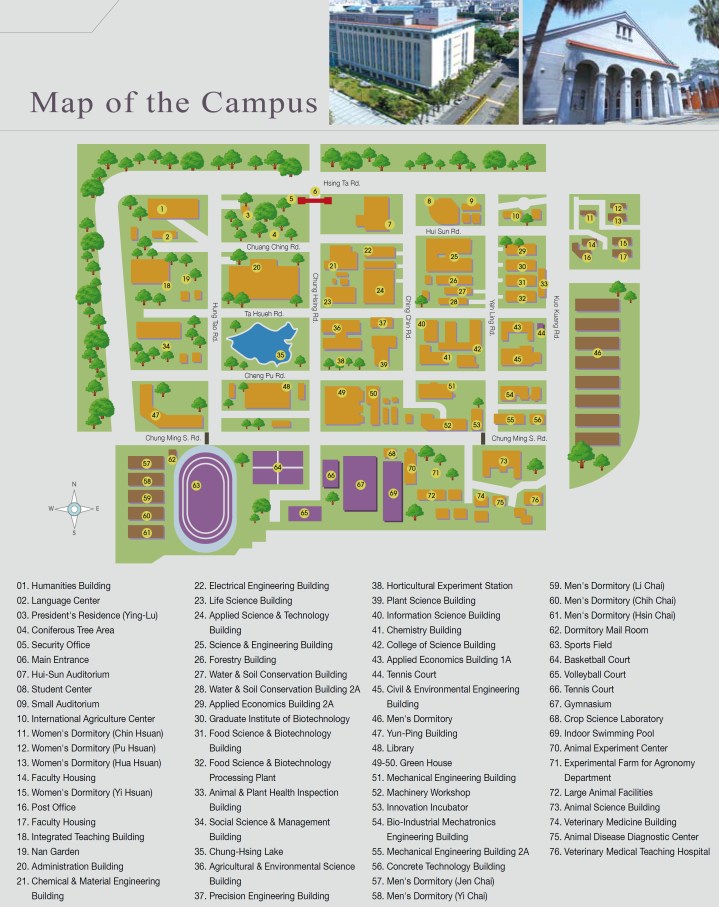 Map of the Campus